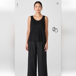 Classic Black Sleeveless Top